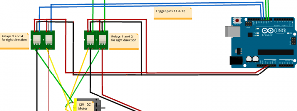 Fritzing Project â Relay Control Dc Motor (with Direction Control)